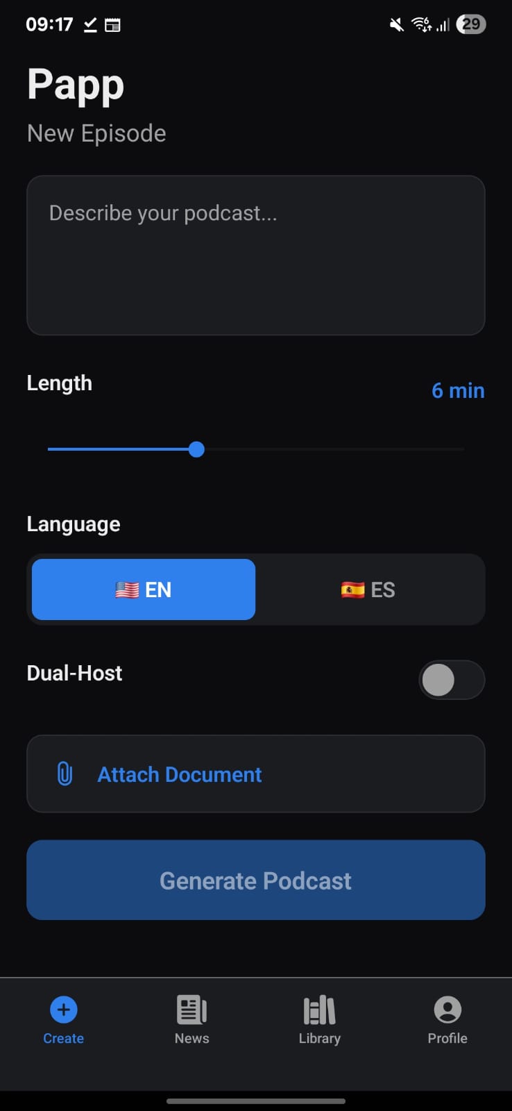 PodRush AI Podcast & News App